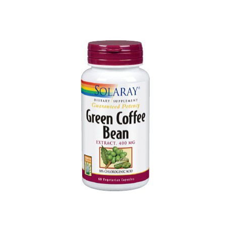 GREEN COFFEE EXTRACT 400MG  SOLARAY 60 CAPSULAS