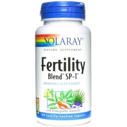 Fertility Blend Solaray 100 cápsulas.